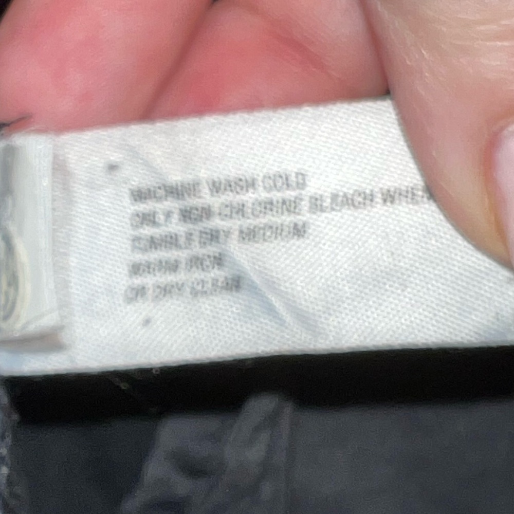 Men’s Gap military jacket lightweight dark grey  medium - Picture 6 of 8